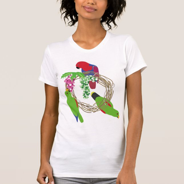 T-shirt Eclectus Parrot (Devant)