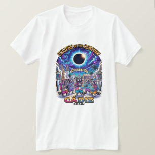 T-shirt Éclipse du siècle 2 août 2027 Groupe Cadix