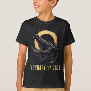 T-shirt Éclipse Solaire 02 17 26 Design