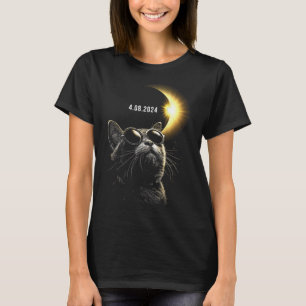 T-shirt Éclipse solaire 2024 Éclipse totale 8 avril 2024 C