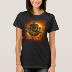 T-shirt Éclipse solaire 8 avril 2024