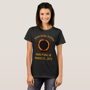 T-shirt Éclipse Solaire Total ( Chutes Idaho, ID )
