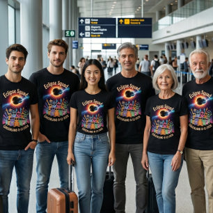 T-shirt Éclipse Solaire Totale 12 août 2026 Groenland Enfa