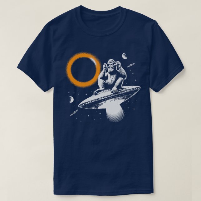 T-shirt Éclipse solaire totale 2 (Design devant)