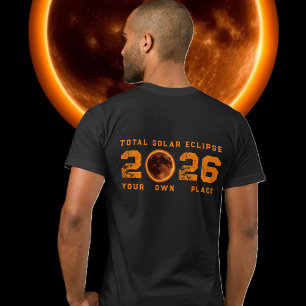 T-shirt Éclipse solaire totale 2026