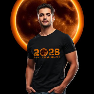 T-shirt Éclipse solaire totale 2026