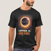 Éclipse solaire totale Gander Terre-Neuve Canada