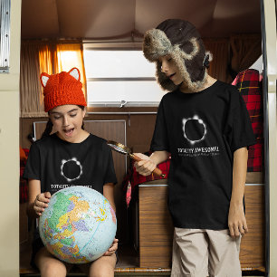 T-shirt Éclipse Solaire Totale Magnifique