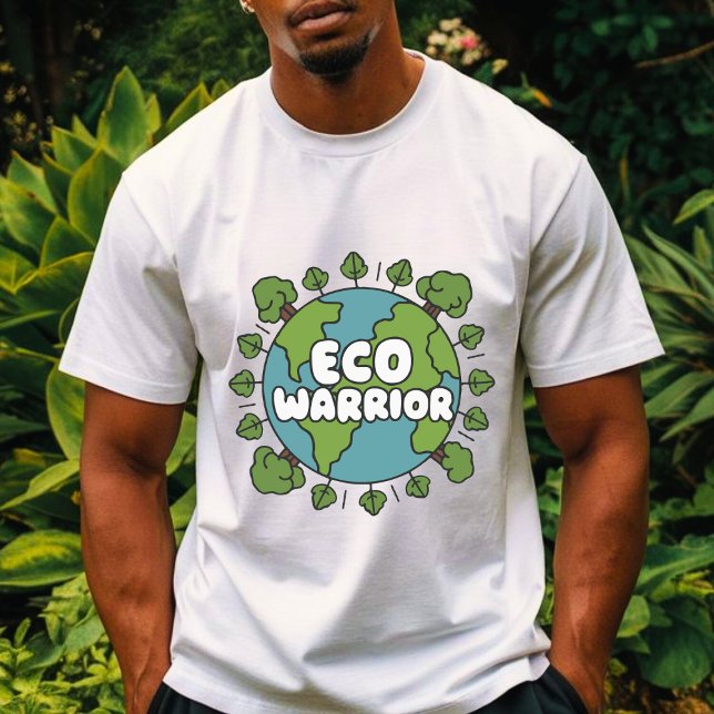 T-shirt Eco Warrior - Sensibilisation de l'environnement (Créateur téléchargé)