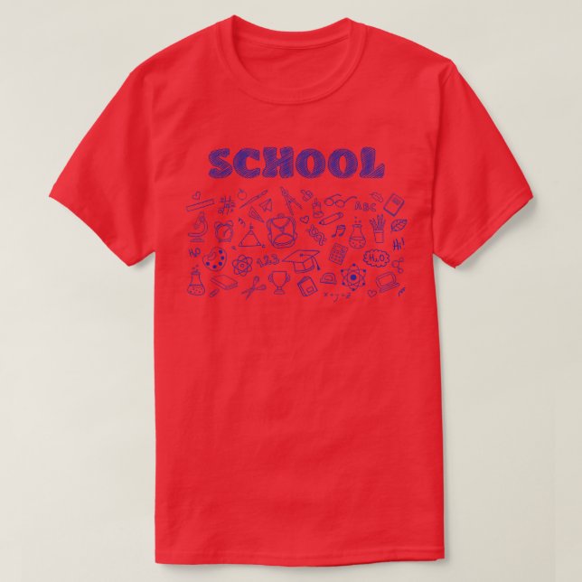 T-shirt École (Design devant)