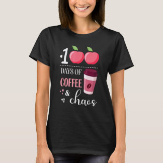 T-shirt École 100 Jours De Café & Chaos 100e Jour École