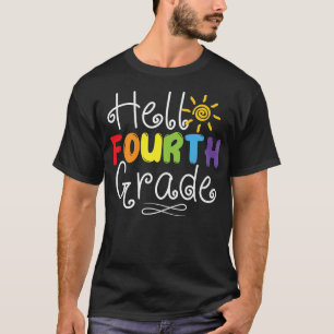 T-shirt École 4th Teacher