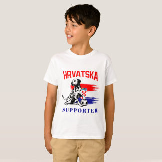 T-shirt École croate Joueur de sport Cute Dalmatian