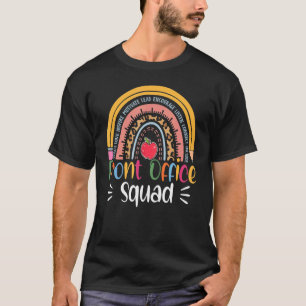T-shirt École d'adjoint administratif de l'équipe de récep
