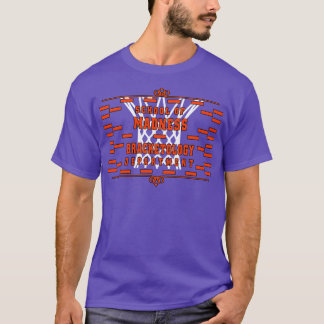 T-shirt École de basket-ball de la folie Département de Br