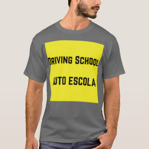 T-shirt École de conduite Auto Escola