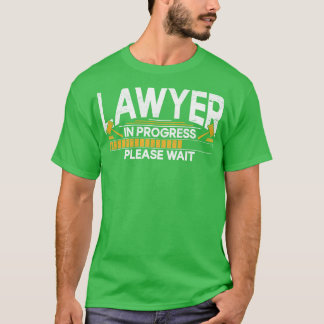 T-shirt École de droit drôle Droit étudiant Avenir Avocat 