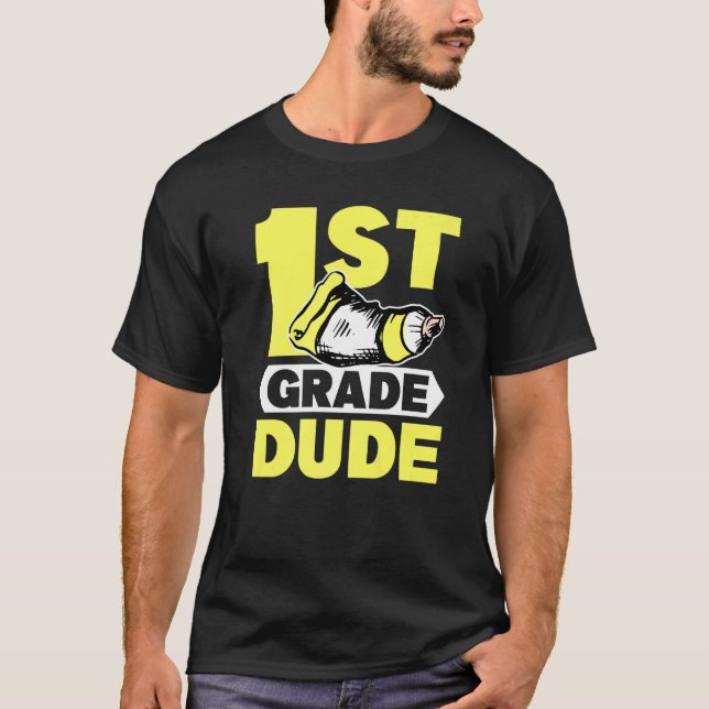 T-shirt École de première année de la première année de la (Devant)