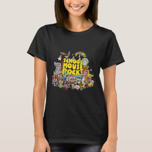 T-shirt École de rock House Dessins animés Byck à l'école