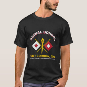 T-shirt École de signalisation Fort Gordon