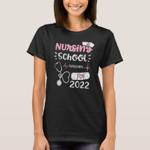 T-shirt École de soins infirmiers Survivor 2022 Infirmière