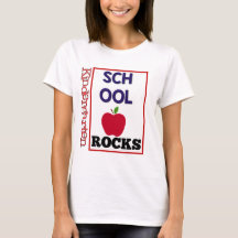 École d'enseignant de jardin d'enfants Rocks T-Shi