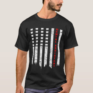 T-shirt École d'hygiène dentaire d'assistant dentaire Drap