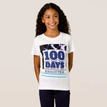 École du 100e jour violet noir bleu