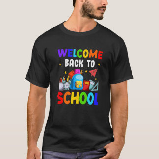 T-shirt École Enseignants Bienvenue À L'École