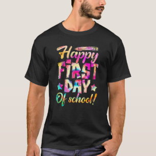 T-shirt École Joyeux Premier Jour De L'École Professeur Ti