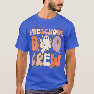 T-shirt École maternelle Boo Crew enseignant Cute Ghost Ha