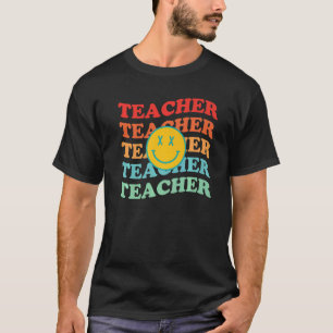 T-shirt École primaire enseignants rétro inspirants Col