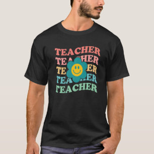 T-shirt École primaire enseignants rétro inspirants Col