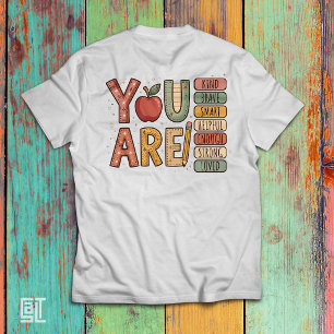 T-shirt École Primaire Tu Es Gentil Courageux Inspirant