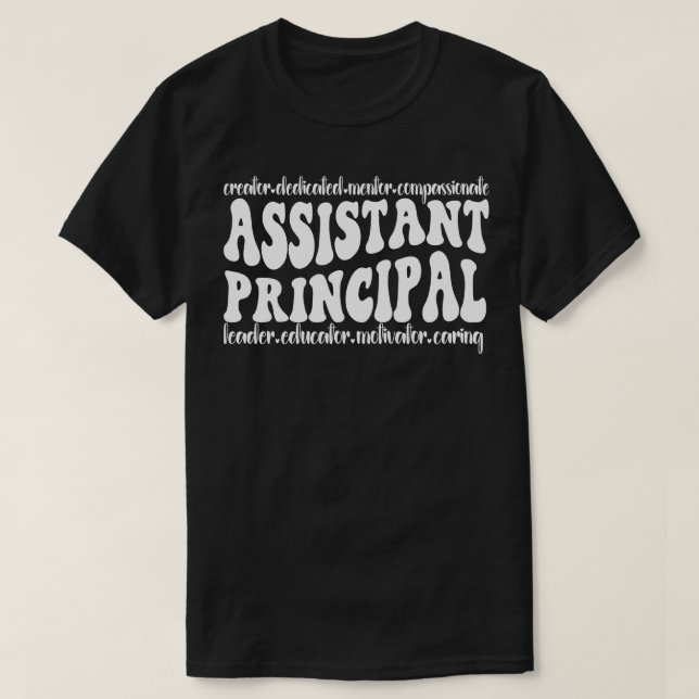 T-shirt École principale adjointe (Design devant)