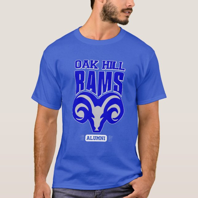 T-shirt École secondaire de Oak Hill (Devant)