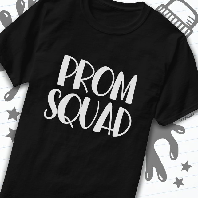 T-shirt École secondaire Prom Planning Junior Senior Prom  (Créateur téléchargé)