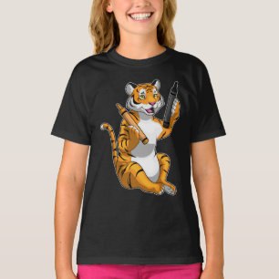 T-shirt École Tiger Pupil Crayon