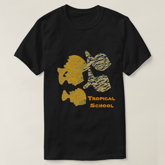 T-shirt École tropicale (Design devant)