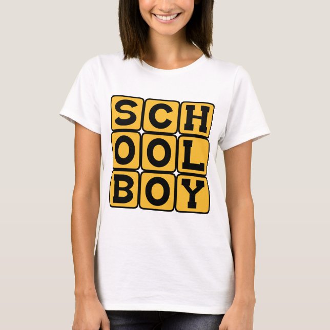 T-shirt Écolier (Devant)