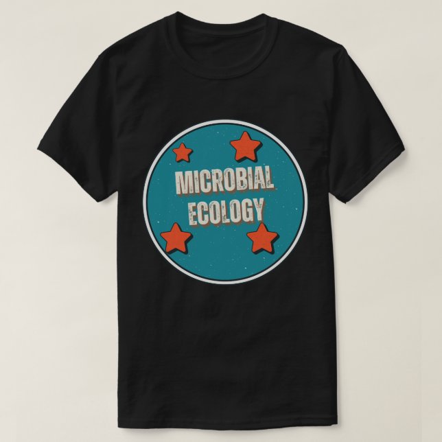 T-shirt Écologie microbienne (Design devant)