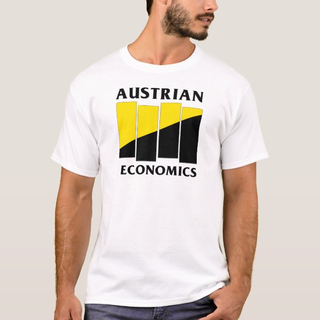 T-shirt Économie autrichienne punk (Devant)