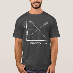 T-shirt Économie de l'offre et de la demande
