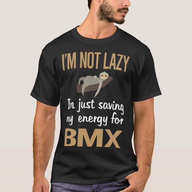 T-shirt Économie d'énergie BMX (Devant)