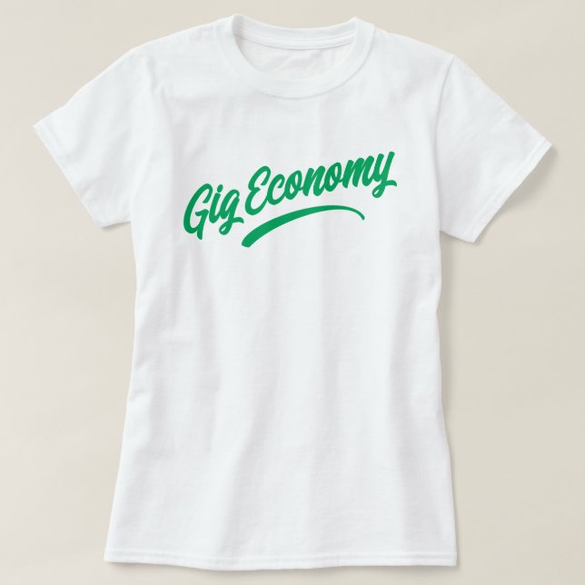 T-shirt économie Gig (Design devant)