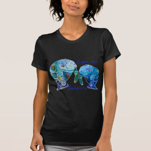 T-shirt Économies de la Floride les lamantins dans les