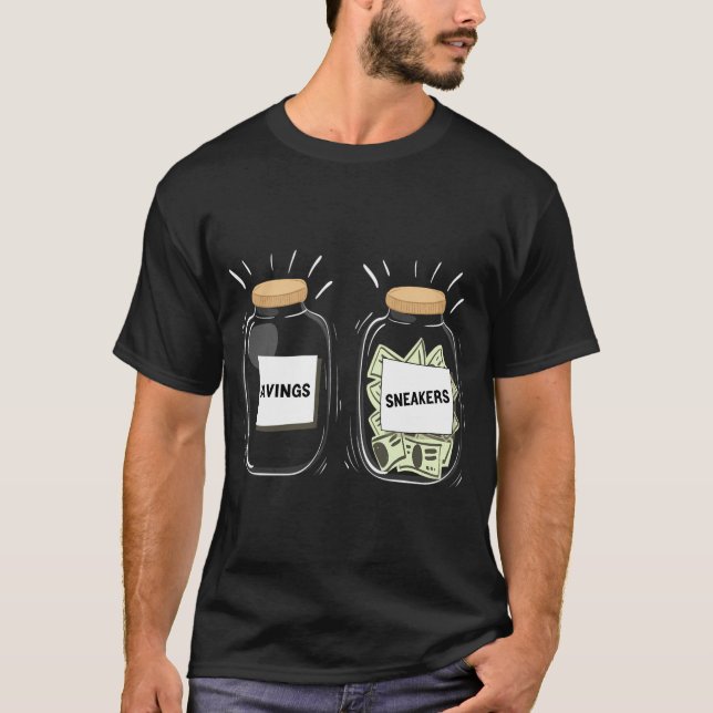 T-shirt Économies De Tête De Neige Contre Appréciation Bas (Devant)