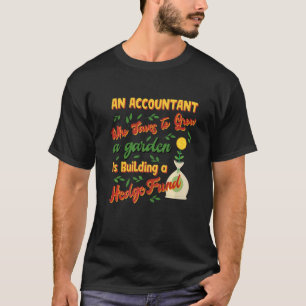 T-shirt Économise pour faire grandir le jardin Construire