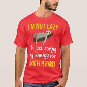 T-shirt Économiser de l'énergie pour la radio amateur