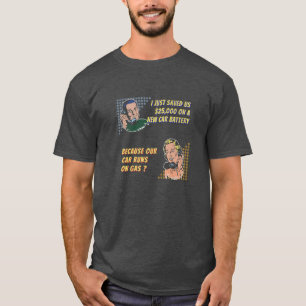 T-shirt Économisez 25 000 $ sur une nouvelle batterie - Dr